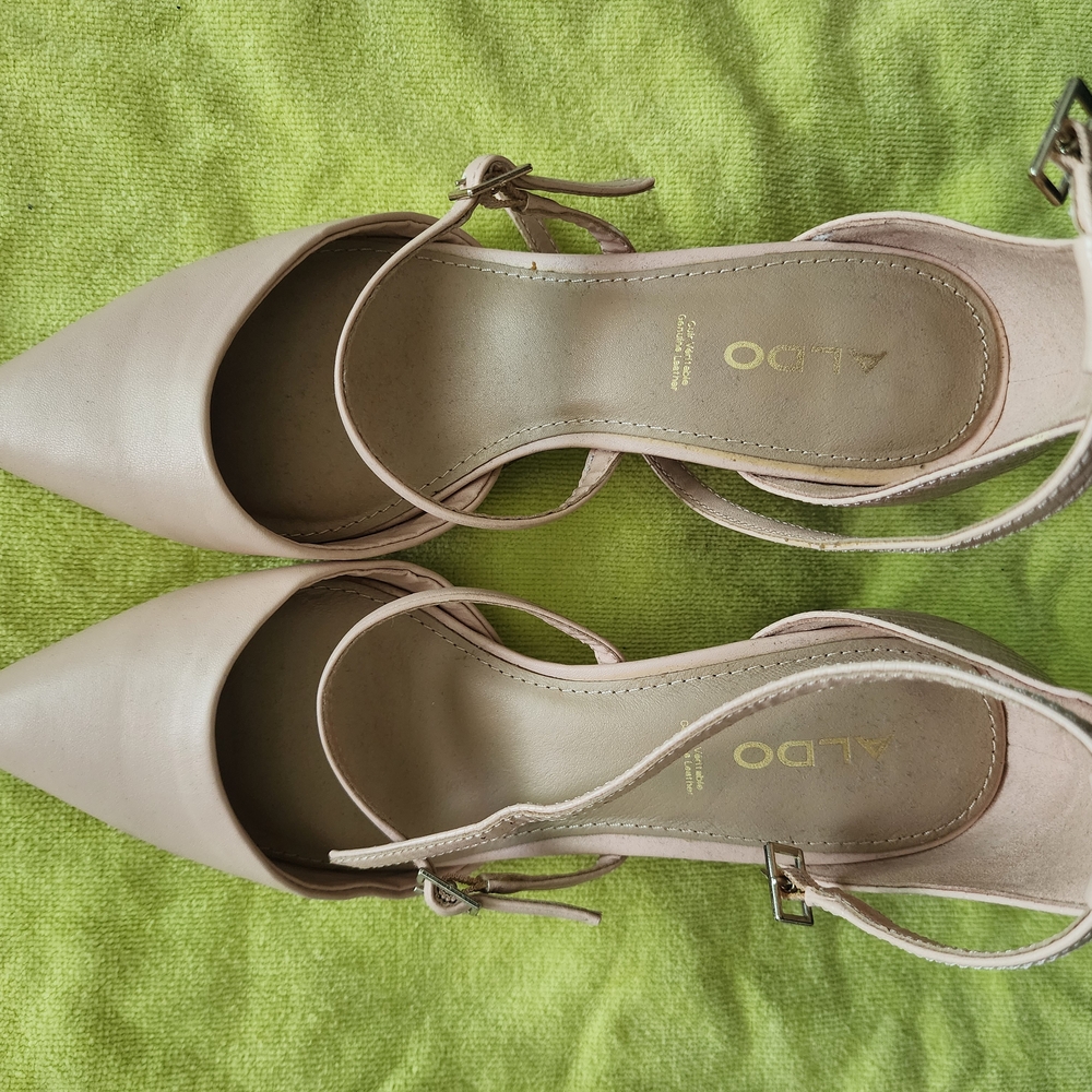 ALDO Women's Pink Strappy Heels